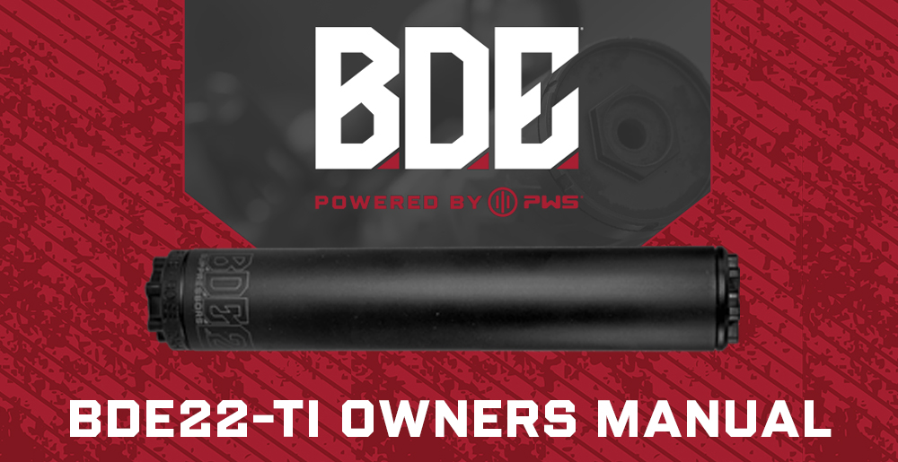 BDE 22 Manual